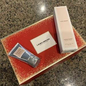 Laura mercier almond coconut eau de toilette and amber vanilla  cream